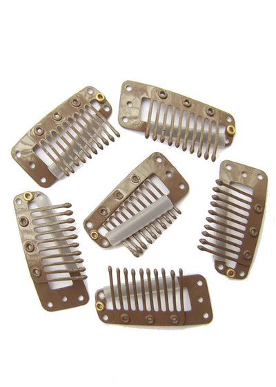 Replacement Clips for Clip-In Hair Extensions - Rubin Extensions Australia