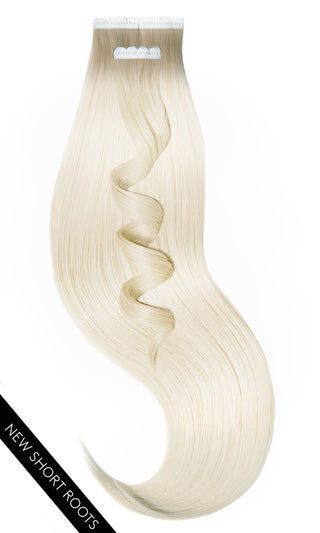 TAPE-IN EXTENSIONS , Kurzer Ansatz, Hazelnut Brown & Sommer Blonde