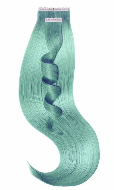 PRO DELUXE LINE PASTELL Green-Light-Pastel Tape-in Extensions