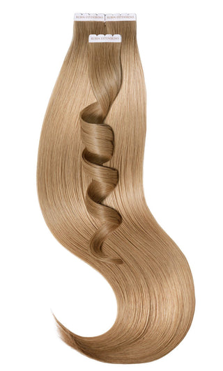 Tape-in Extensions Luxus Haar Salty Caramel