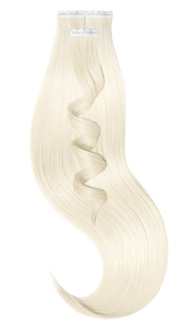 Human Hair Tape-In Extensions - PRO DELUXE LINE Pearl Blonde